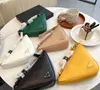 Classic designer triangle bag Luxury womens shoulder bag 5A top Fashion letter pattern MINI crossbody handbag lady purse