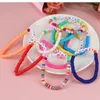 Strand 9Colors Polymer Clay Beads Bracelet Chip Disk Loose Spacer Handmade Summer Charm Bracelets For Women DIY Jewelry