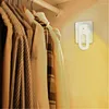 Nachtlichten LED-licht U-vormig ontwerpsensor Schakelaar Warm wit voor slaapkamer badkamer keuken compatibel met EU/US-sockets