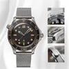 Reloj para hombre U1 Diver 300m 007 Edición Master Movimiento mecánico automático Relojes para hombre Relojes de pulsera de acero para hombre