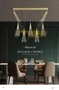 Pendant Lamps Nordic Led Dining Room Chandelier Modern Minimalist Three-head Table Long Bar Counter Creative Spotlight Living Lamp