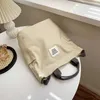 Bolso de mano grande para mujer, bandolera de lona, HBP, bandolera para mujer, mochila con cremallera, bolsos de compras de moda