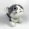 10 cm doux mignon chat en peluche peluche pendentif peluches poupée clé sac voiture suspendus bijoux cadeau pour enfants D41