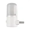 Nachtlichten ons plug -led licht wand gemonteerd bedlamp 3w 110V 4 leds energiebesparende thuisslaapkamer noodsituatie