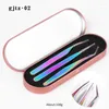 Nail Art Kits roestvrijstalen pincet kleurrijke kleur titanium rechte kop acne haak clip naald schaar schoonheid gereedschap set