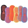 1 paire chaussette de sol antidérapante coton Textile Yoga Trampoline chaussettes confortable respirant éducation précoce chaussettes adultes enfants BBC206
