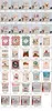 Christmas Gift Bag New Canvas Large Storage Bags Santa Reindeers Drawstring Candy Bag Party Wedding 30 Styles HH7-1291