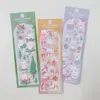 Gift Wrap Korea Ins Cute Bear Goo Card Stickers Laser Sparkling Small Decorative Hand Account Diy Material