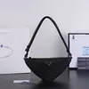 Borsa a triangolo con strass Borsa a mano Hobo con diamante Borse a tracolla Borse per ascelle Tasca portamonete Portafoglio con cerniera Cinturino in vera pelle Quali208Y