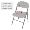 Chair Covers 1/2/4/6Pcs Household Folding Dining Cover Backrest Slipcover Office Computer Dustproof Elastic