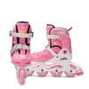 Pattini da ghiaccio Scarpe da pattinaggio Inline Roller Sneakers s Donna Uomo Per Ragazzi Ragazze Principianti Bambini L221014