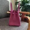 Birkinbag Aabkin Bags Designer Handtaschen handgefertigtes Wachsfaden Nähen Togo Cowide Krokodilleder tragbarer Schafe berühren lässige Frauen große Kapazität Ay 58GT