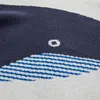 Hommes chandails baleine tricoté automne hiver pull pull hommes femmes pulls Harajuku tricot couverture en coton homme Streetwear