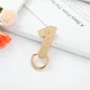 Number One Shape Bottle Opener Beer Soda Corkscrew Birthday Wedding Anniversary Baby One Year Old Party Souvenir Gift MJ0981