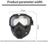 Occhiali da sci Occhiali da ciclismo Equitazione Motocross Occhiali da sole Maschera Goggs Occhiali antivento Maschere Attrezzatura L221022