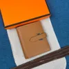 Bolsa de designer de luxo 2022 bolsa de moda carteiras família couro de grão de palma nova carteira vertical bolsa de cartão cor sólida versátil venda direta da fábrica preço baixo