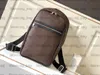 Michael Ryggsäck NV2 Herr Läder Damier Grafit Canvas Dam Michaels Ryggsäckar Pojkar Lyx Väska Designer Stor kapacitet Resecampingväska N58024 N41336 N45287