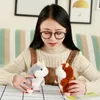 15cm Talking Hamster Electric Konuşma Ses Kayıt Tekrar Doldurulmuş Peluş Peluş Sevimli Hayvan Hamster Oyuncakları Çocuk Doğum Günü Hediyeleri D42