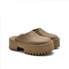 Sandali con plateau Pantofole firmate Sandali da uomo Ciabatte 35-44 Jelly Colors Tacco alto Estate Suola in gomma con suola Marca Uomo Donna Hollow G Pantofola