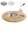 Carpets Pet بطانية كهربائية وسادة Dog Dog Cat Sed 5 طبقات درجة حرارة ثابتة للماء قاعدة مضادة للانزلاق للأقفاص Carscarpets carpe