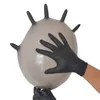 Gants jetables en nitrile noir, ppe industriel, sans poudre, sans latex, pour jardin, maison, cuisine, qualité supérieure, nouvelle collection 2022