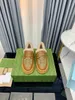 Buty designerskie Furr Muller Kaptaki Mokate w skórzanej podwójnej haftowanej platformie buty 35-41