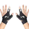 Gants de cyclisme D lampe de poche extérieur mains libres doigt L221024