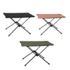 Camp Furniture Lightweight Collapsible Aluminum Portable Roll Up Outdoor Folding Camping Table Patio Foldable Picnic