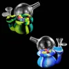 Курительные принадлежности Уникальный дизайн Мраморный кальян Курительная трубка со стеклянной чашей Dab Rig