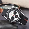 Omeg Men's Watch 2022 New Men's Watch Full Skala Working Quartz Watch hochwertige Luxusmarke Topie -Gummi -Band -M￤nnermode hochwertige Luxusmarke