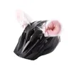 Motorcycle Helmets DIY Fashion Bicycle Helmet Halloween Animal Ears Fursuit Costume Adult Decoration For Children Punk Style