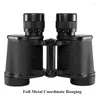 Telescópio Binóculos Militares Russos Baigish 8x30 Binocular Profissional de Metal Full Metal com Rangefinder ocular para caçar