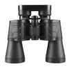 Telescopio Est Binoculares potentes 20x50 Profesional Hd Gran angular Binocular de largo alcance para acampar Caza Concierto