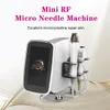 Hemlig RF-utrustning fraktionell mikronedling radiofrekvens guld rf mikro n￥lar maskin ansikte ￥tdragning stretch m￤rke avl￤gsnande hals lyft anti-rynka enhet