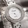 Montres-bracelets WA186 CUSSI femmes Bracelet montres fleur luxe strass dames robe Quartz Relogio Feminino cadeau