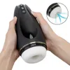 Sex toys masager Electric Toys Male Masturbation Cup Penis Pump Cock Exerciser 3D Vagina Real Pussy Vibrators for Men 18 Glans Sucking FTHJ