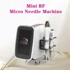 Fractionele micro naald radiofrequentie RF -apparatuur 2 in 1 koude hamermachine voor gezichtswrinkle verwijdering en nekhef stretch markeringen Verwijder Microneedle RF