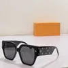 5A Designer Männer und Frauen Sonnenbrille Z1565W Klassischer quadratischer Farbrahmen Mode Retro Anti-Ultraviolett Trend Stil Party Club Brille Reisen Fahren UV400 mit Box