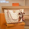 Wholesale factory ladies shoulder bags 3 color thickened leather fashion handbags simple Joker printed tote bag large capacity ribbon bow handbag 20185#