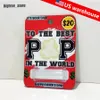 US Warehouse Sublimatie Blanco MDF Money Card voor Vaderdag Afstudeerder Docent Gift Card Cash Holder Diy