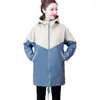 Trench femme manteaux grande taille manteau femme printemps automne ample décontracté pardessus à capuche Parka veste Baseball uniforme vêtements 3XL