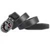 Belts Classic Men's PU Leather Belt With Buckle Jeans Adjustable Decorative Waistband Casual Waist Strap Western Cowboy