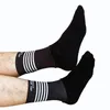 Chaussettes sportives Men d'été Femmes à vélo antislip Breathable Pro Team Road Bicocle Racing Racing Sport Running Compression