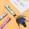 Keychains Lanyards Key Chain Lanyard Long Hanging Strap Sunflower Leopard Printed Trendy Pendant Diy Jewelry Accessory Charms Keyrin Smtak