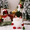 Décorations de noël Gnome de noël, poupée sans visage, décorations pour la maison, ornement de noël, Tomte suédoise Nisse, poupée en peluche, année 2023