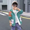 Tench Coats Autumn Boys Jacket Child Spring Windbreaker Fall Cloths for Kids Fashion Baby 2 10 to 14 Year