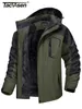 jacketTACVASEN Doublure Polaire Vestes De Montagne Vestes De Randonnée Pour Hommes Manteaux À Capuche Amovibles En Plein Air Ski Snowboard Parka Vêtements D'hiver