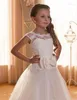 Girl Dresses Beautiful Ivory Lace A Line Girls Flower Gowns First Communion 2022