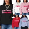 2022 dames sweatshirts lange mouw topbrief afdrukken jas items groothandel veel y2k pullover fashion cooded outswear k10566