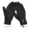 Luvas de ciclismo de inverno à prova de vento ao ar livre Tela de toque unissex Motorcyc Bicyc Sport à prova d'água Esporte de dedo completo L221024